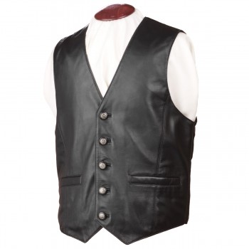 Leather Waistcoat