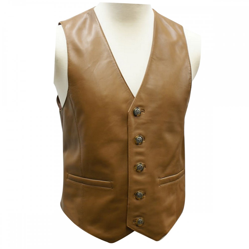 Leather Waistcoat